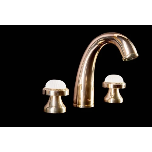 Купить купить смеситель для раковины, boheme satine, золото арт. 297-st