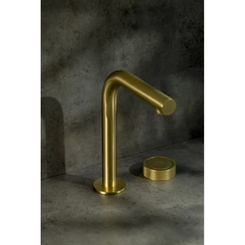 Купить купить смеситель для раковины, boheme tech, золото арт. 158-mg