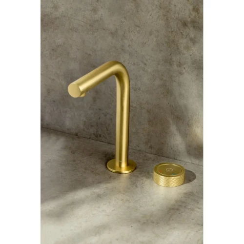 Купить купить смеситель для раковины, boheme tech, золото арт. 158-mg