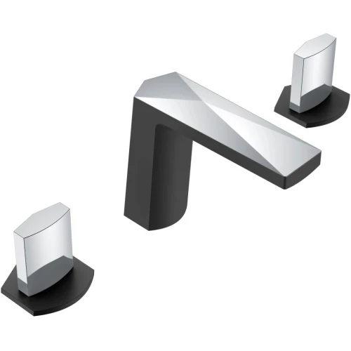 Купить купить смеситель для раковины, boheme venturo, черный арт. 150-bcr-ice