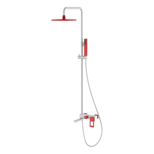 Купить купить душевая система красная, boheme q, белый, красный арт. 148-wr