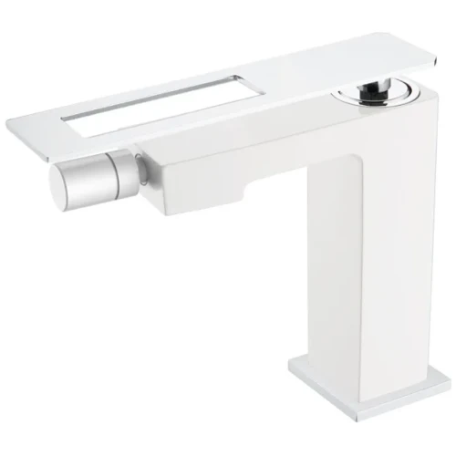 Купить купить смеситель для биде, boheme q, белый, хром арт. 146-wcr