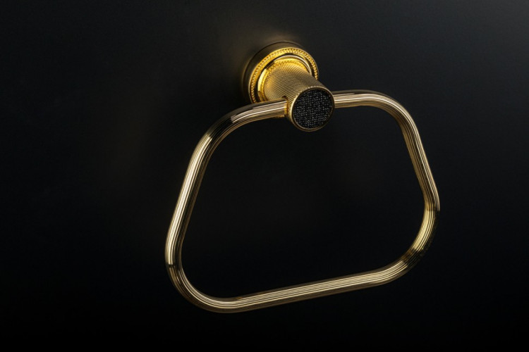 Купить купить настольный стакан, boheme royal cristal, бронза арт. 10931-br-b