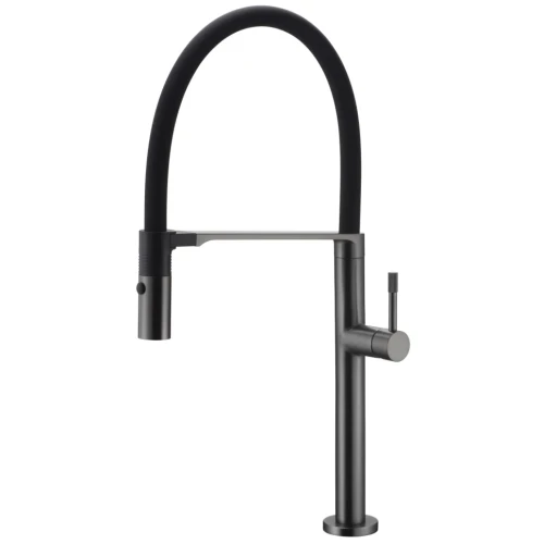 Купить купить смеситель для кухни, boheme uno, оружейная сталь арт. 114-gm