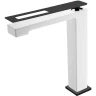 Купить купить смеситель для раковины, boheme q, белый, черный арт. 142-wb