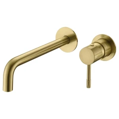 Смеситель для раковины, Boheme Uno, золото арт. 465-MG