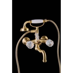 Смеситель для ванны, Boheme Crystal, бронза арт. 313-CRST