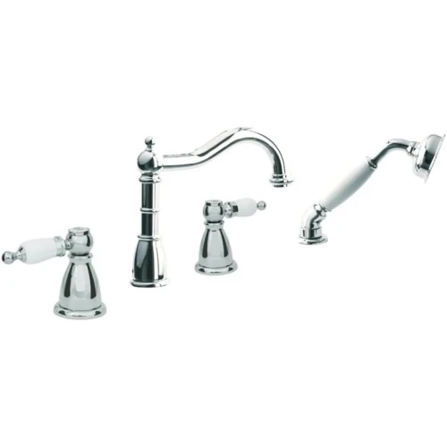 Купить купить смеситель на борт ванны, boheme tradizionale chromo, хром арт. 396