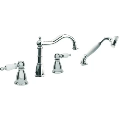 Смеситель на борт ванны, Boheme Tradizionale Chromo, хром арт. 396