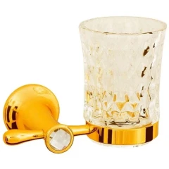 Стакан для зубных щеток, Boheme Chiaro, золото арт. 10504