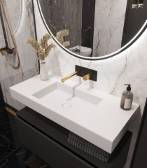 Раковина, Armadi Art Flat, белый арт. 888-100