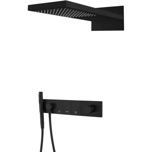 Купить купить душевая система, boheme zodiac, черный арт. 132-b