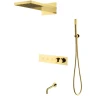 Купить купить душевая система с термостатом, boheme fusion, золото арт. 131-2-g