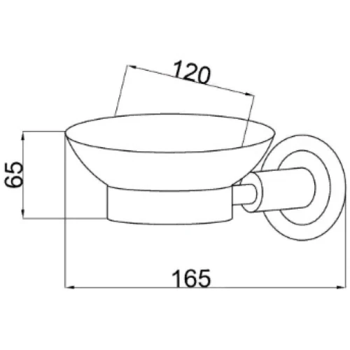Купить купить мыльница, boheme murano cristal, золото арт. 10903-crst-g