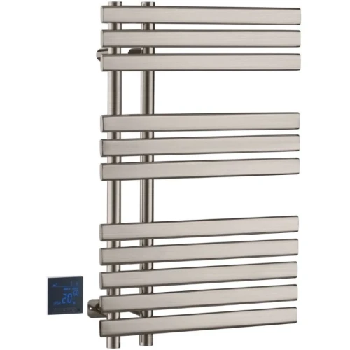 Купить купить полотенцесушитель электрический, boheme venturo, никель арт. 723-nb