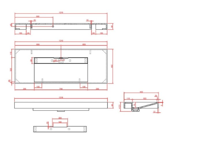 Купить купить раковина, armadi art flat, белый мрамор арт. 859-120-clct