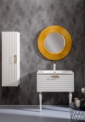 Шкаф пенал Avantgarde подвесной, Armadi Art Vallessi, белый арт. 845-WG