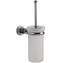 Ершик для унитаза, Boheme Murano, хром, черный арт. 10913-B-CR