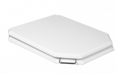 Крышка массив для подвесного унитаза, микролифт chrome, Boheme Vogue арт. 947-CR