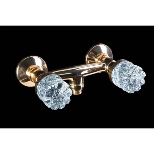 Купить купить смеситель для душа, boheme crystal, золото арт. 294-crst
