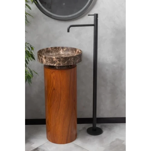 Купить купить смеситель для раковины, boheme uno, черный арт. 107-b