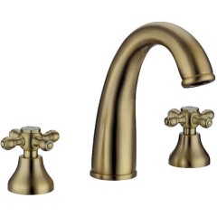 Смеситель для раковины, Boheme Medici, бронза арт. 317