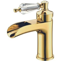 Смеситель для раковины, Boheme Vogue, золото арт. 211-SW