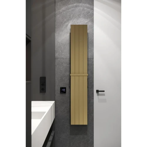 Купить купить полотенцесушитель электрический, boheme flat, золото арт. 725-mg