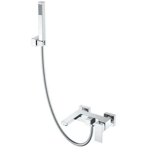 Купить купить смеситель для ванны, boheme qubic, хром арт. 473-cr