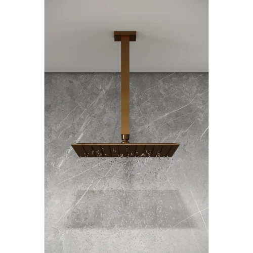 Купить купить кронштейн для верхнего душа, boheme qubic, золото арт. 629-qubic-mg