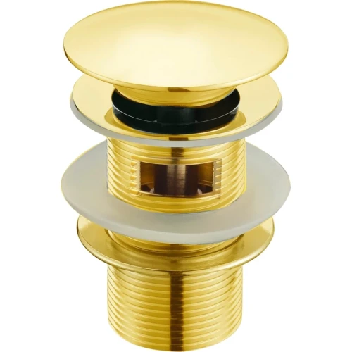 Купить купить донный клапан click-clack с переливом, boheme imperiale, золото арт. 611/2