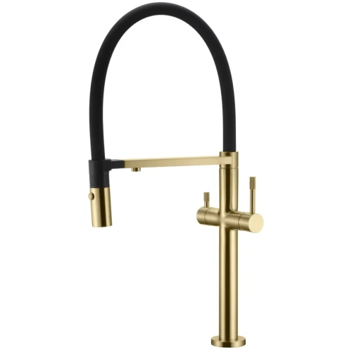 Купить купить смеситель для кухни, boheme uno, золото арт. 115-mg