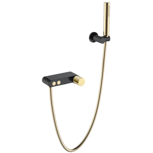 Купить купить смеситель для ванны, boheme stick, черный арт. 123-bg.2