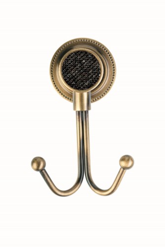 Купить купить двойной крючок, boheme royal cristal, бронза арт. 10926-br-b