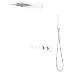 Душевая система с термостатом, Boheme Fusion, белый арт. 131-MW