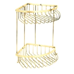 Полка корзина угловая, Boheme Imperiale, золото арт. 10427