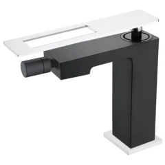 Смеситель для биде, Boheme Q, черный, хром арт. 146-BCR