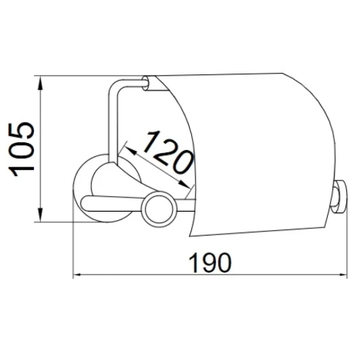 Купить купить держатель туалетной бумаги с крышкой, boheme chiaro, золото арт. 10501