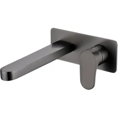 Смеситель для раковины, Boheme Spectre, оружейная сталь арт. 455-GM