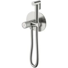 Смеситель гигиенический nikel brush, Boheme TECH арт. 157-NB