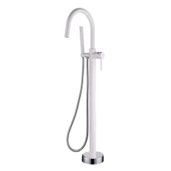 Смеситель для ванны, Boheme Uno, белый, хром арт. 469-WCR