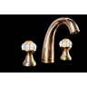 Купить купить смеситель для раковины, boheme flora, золото арт. 297-fl