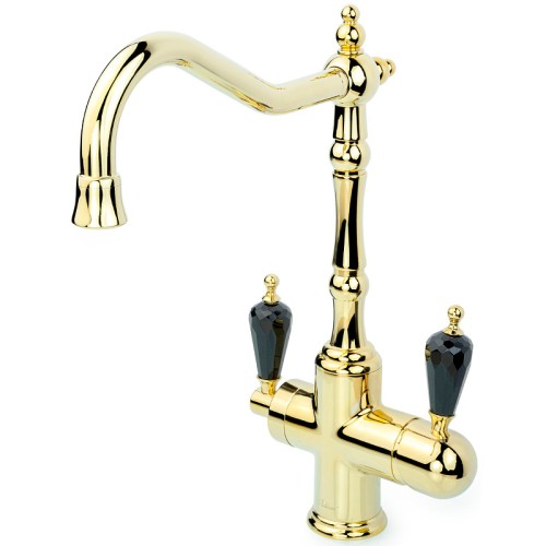 Купить купить смеситель для кухни, boheme tradizionale oro, золото арт. 112-bsw
