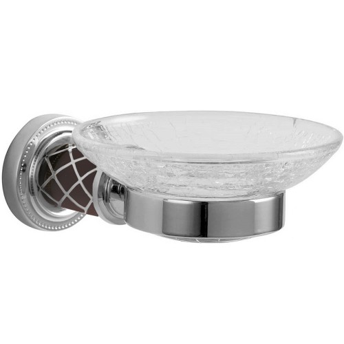 Купить купить мыльница, boheme murano, хром, шоколад арт. 10903-ch-cr