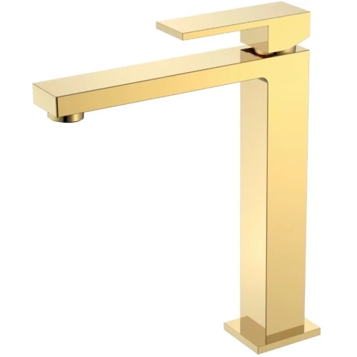 Купить купить смеситель для раковины, boheme qubic, золото арт. 472-g