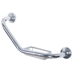 Поручень с мыльницей, Boheme Brillante, хром арт. 10448