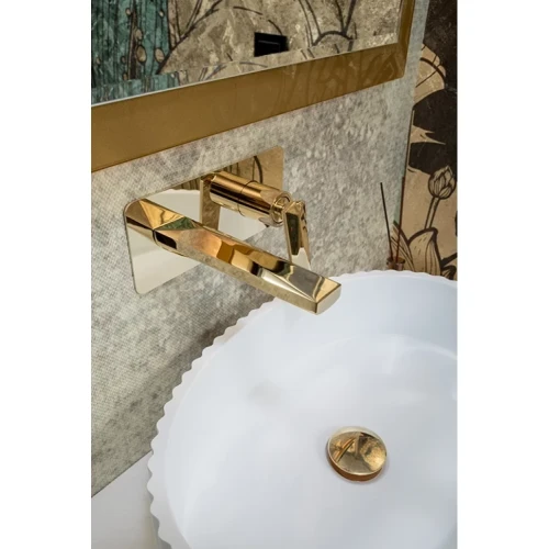 Купить купить смеситель для раковины, boheme venturo, золото арт. 385