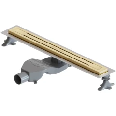 Душевой лоток с решеткой, Armadi Art Premium Trendy, золото арт. 983-60-G