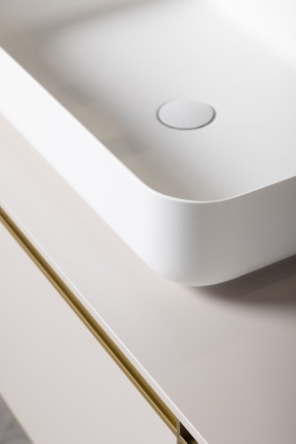 Купить купить раковина-чаша slim, armadi art corian, белый арт. 879-60-mw