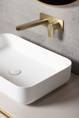 Купить купить раковина-чаша slim, armadi art corian, белый арт. 879-60-mw